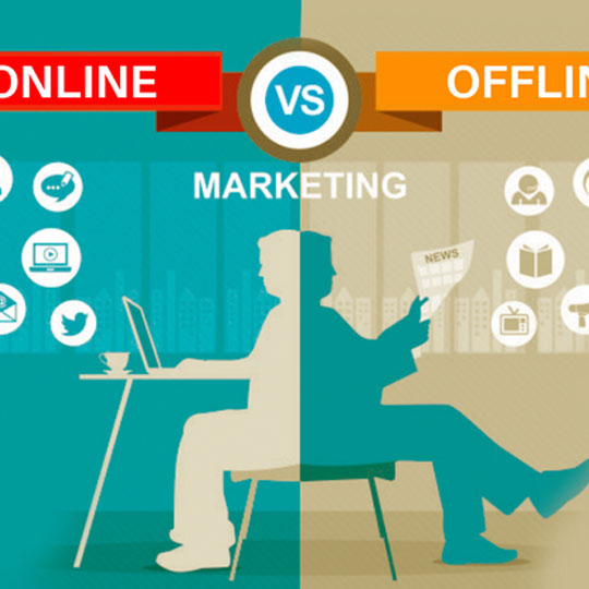 online or offline marketing